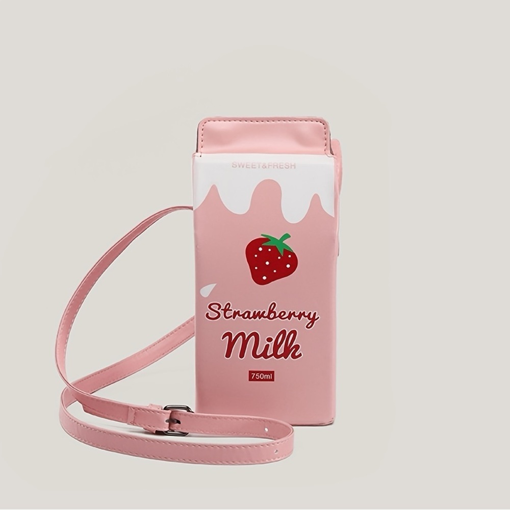 Pink Crossbody Bag